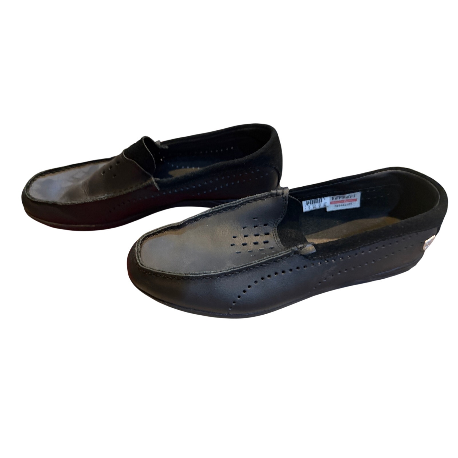 Puma Ferrari Sz 8 Eco Ortholite Slip On Driving Loafers Walking